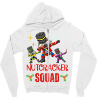 Nutcracker Squad Ballet Dance Matching Family Christmas Pjs Zipper Hoodie | Artistshot