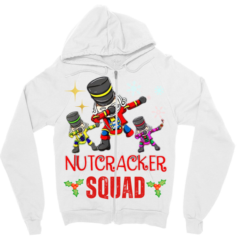 Nutcracker Squad Ballet Dance Matching Family Christmas Pjs Zipper Hoodie by JESSICAFRANKLIN | Artistshot