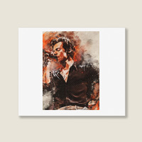 H. Styles Singer Landscape Canvas Print | Artistshot