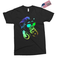 Monkey Chimp With Sunglasses And Headphones Exclusive T-shirt | Artistshot