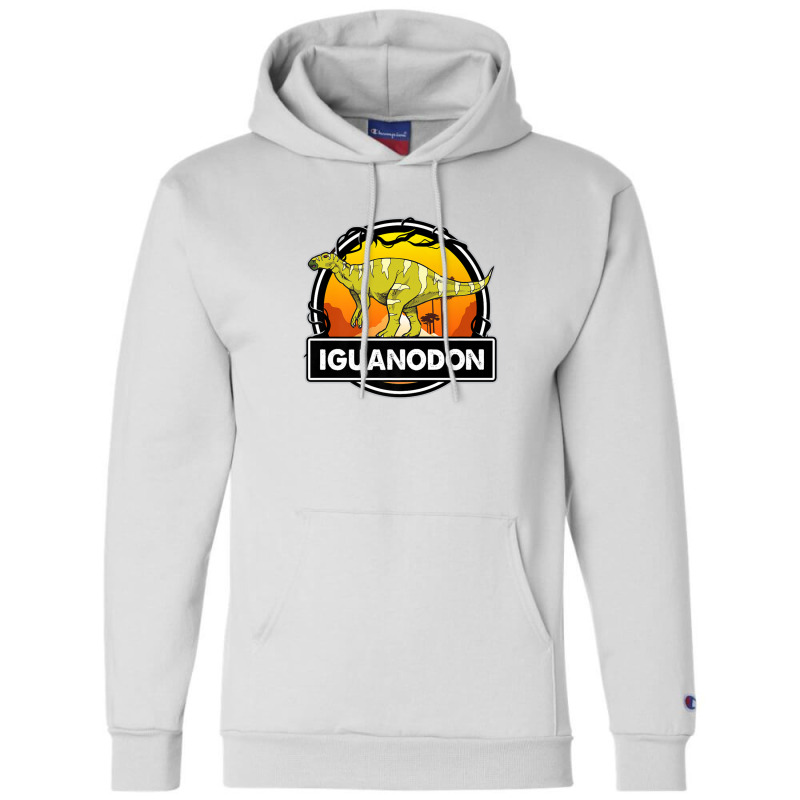 Iguanodon Dinosaur Prehistoric Dinosaurs Lover Champion Hoodie | Artistshot