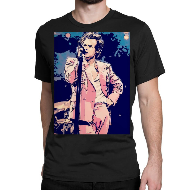 H. Styles Pop Art Classic T-shirt | Artistshot