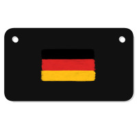 Germany Grunge Flag Motorcycle License Plate | Artistshot