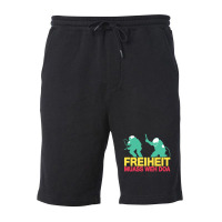 New Freiheit Muass Cool Vector Design Fleece Short | Artistshot