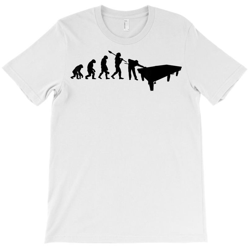 Billiard Evolution Snooker Pool Chalk Billiard Player Queue T Shirt T-shirt | Artistshot