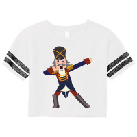 Dabbing Nutcracker Christmas Kids Dab Dance Gift Xmas Scorecard Crop Tee | Artistshot