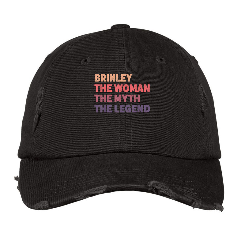 Brinley Woman Myth Legend, Gag Personalized Name Birthday T Shirt Vintage Cap by marge3nstbo | Artistshot