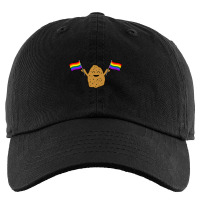 Pride Chicken Nugget With Lgbtq Flags Kids Cap | Artistshot