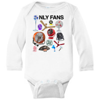 Funny Only Art Fans Long Sleeve Baby Bodysuit | Artistshot