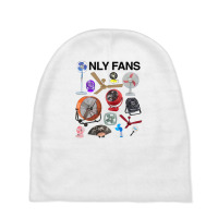 Funny Only Art Fans Baby Beanies | Artistshot