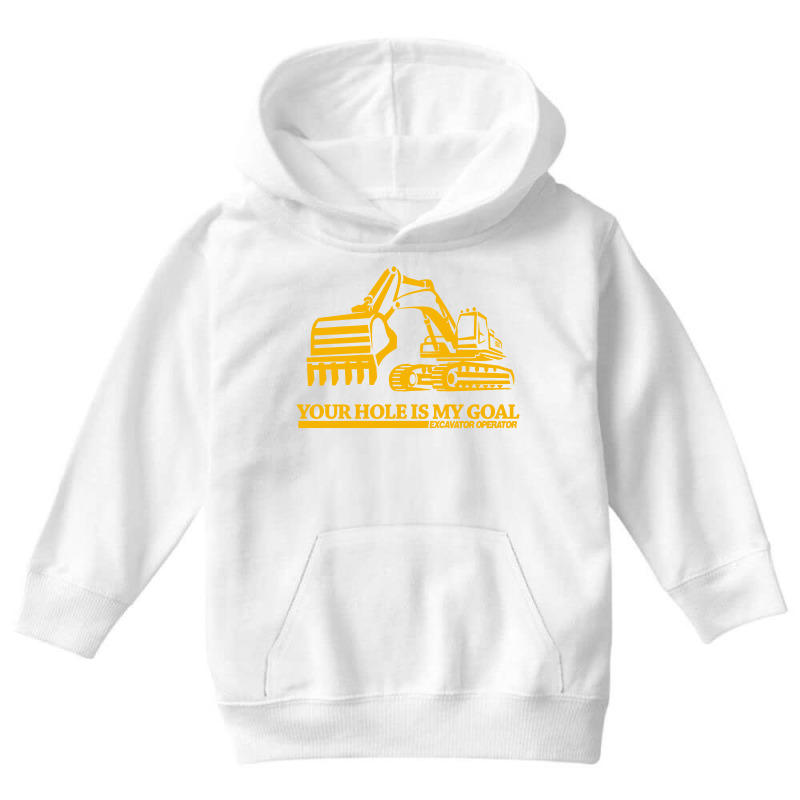 Excavator Operator Youth Hoodie | Artistshot