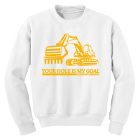 Excavator Operator Youth Sweatshirt | Artistshot