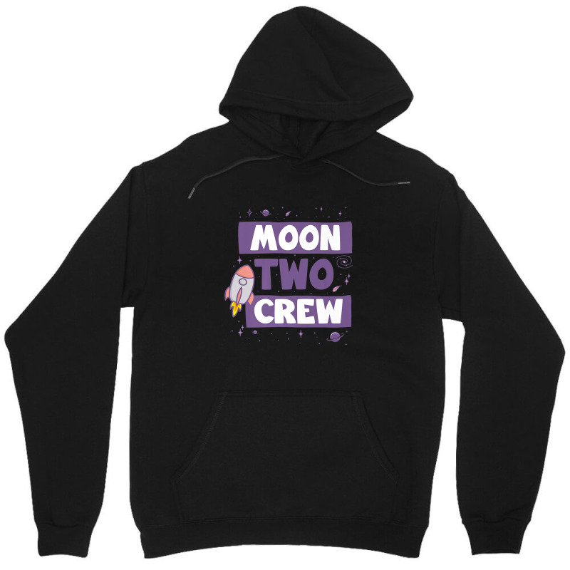 Birthday 2 Toddler Boys Two The Moon Unisex Hoodie | Artistshot