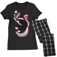 Ninja Axolotl (pink) Women's Pajamas Set | Artistshot