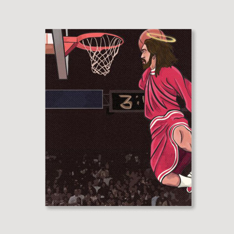 Could Jesus Ball Poster Portrait Canvas Print | Artistshot