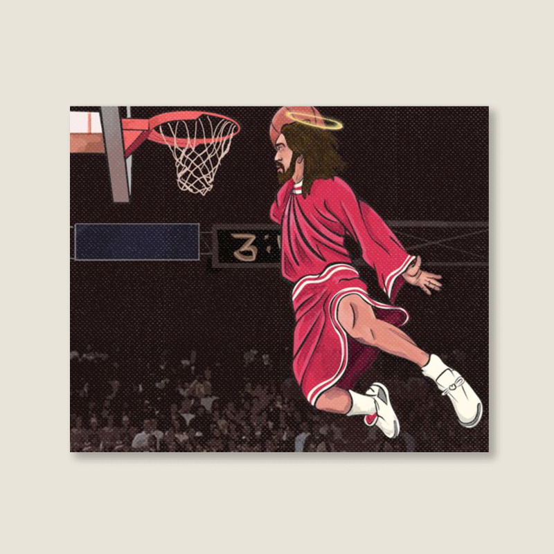 Could Jesus Ball Poster Landscape Canvas Print | Artistshot