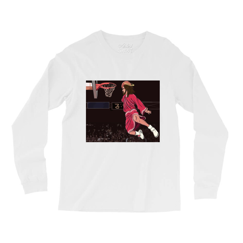 Could Jesus Ball Poster Long Sleeve Shirts | Artistshot