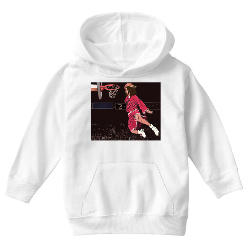 Could Jesus Ball Poster Youth Hoodie | Artistshot