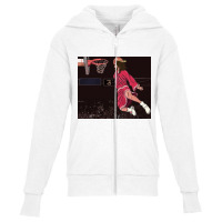 Could Jesus Ball Poster Youth Zipper Hoodie | Artistshot