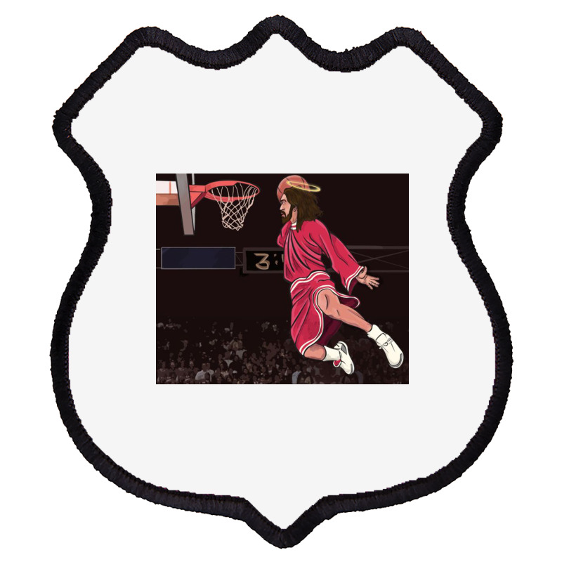 Could Jesus Ball Poster Shield Patch | Artistshot