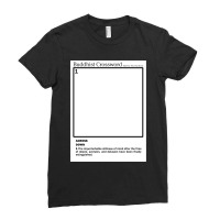 Buddhist Crossword Ladies Fitted T-shirt | Artistshot
