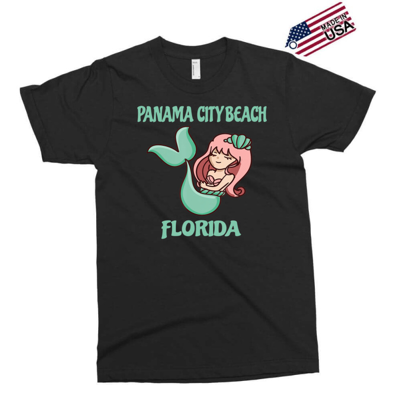 Panama City Beach Cute Mermaid Themed Exclusive T-shirt by rastyrocl | Artistshot