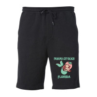 Panama City Beach Cute Mermaid Themed Fleece Short | Artistshot