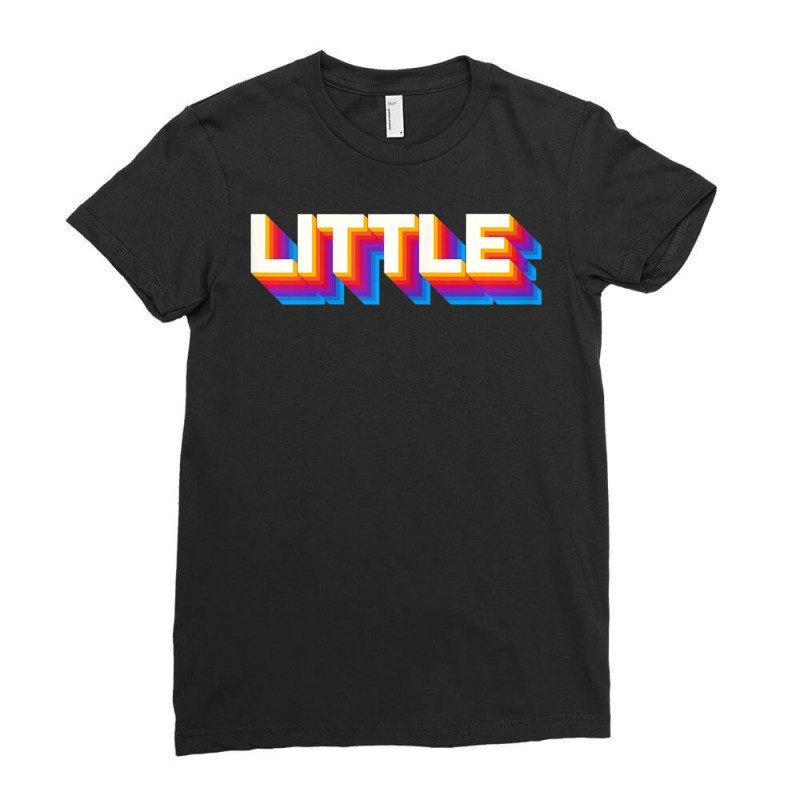 70s 80s Big Reveal Sorority Little Sister Big Little Week Ladies Fitted T-Shirt by hongquangd | Artistshot