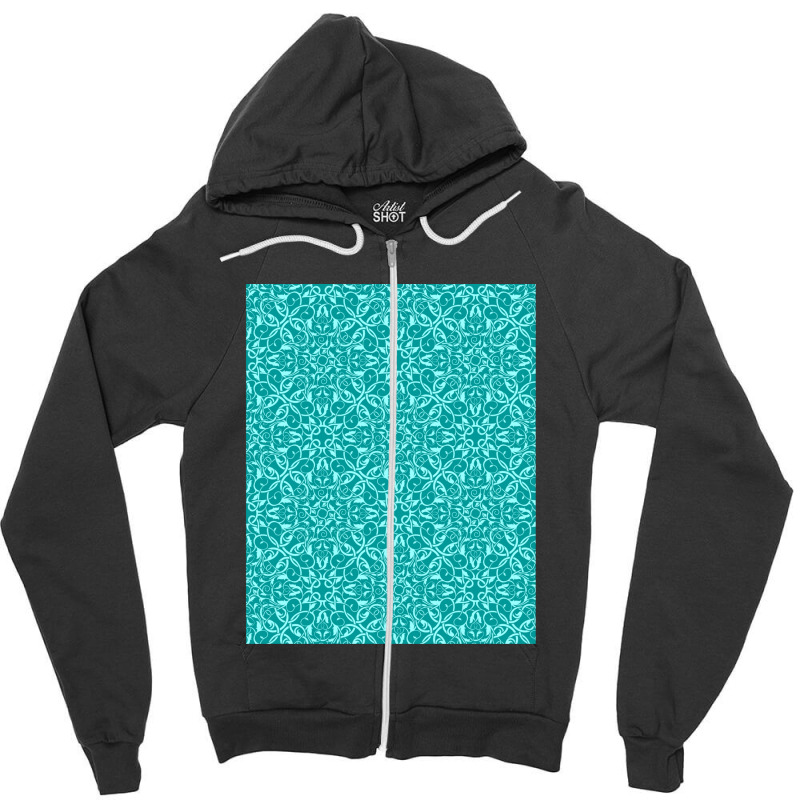 Patrones De Vectores 114 Zipper Hoodie | Artistshot