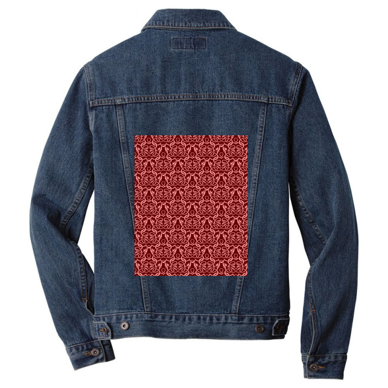 Patrones De Vectores 126 Men Denim Jacket | Artistshot