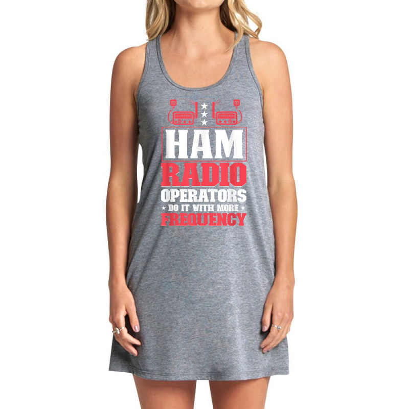 Ham Radio Radio Operator Amateur Radio Signal T Shirt Tank Dress by maryannmjra8 | Artistshot