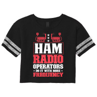 Ham Radio Radio Operator Amateur Radio Signal T Shirt Scorecard Crop Tee | Artistshot