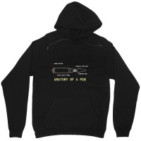 Anatomy Of A Pew Funny Shooting Ammo Design Unisex Hoodie | Artistshot