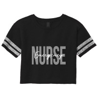 Er Nurse Emergency Room Nurse Registered Nurse Scorecard Crop Tee | Artistshot