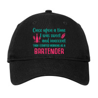 Then I Started Working As A Bartender Shirt Adjustable Cap | Artistshot