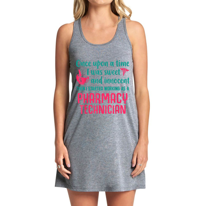 Then I Started Working As A Pharmacy Technician Shirt Tank Dress by GARYAMILTON | Artistshot