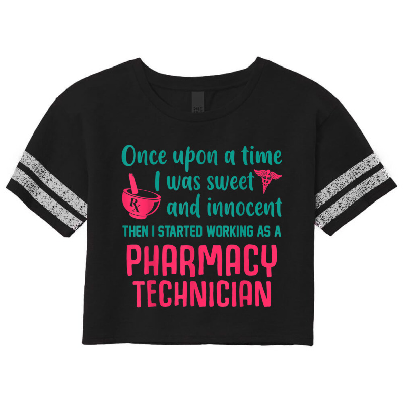 Then I Started Working As A Pharmacy Technician Shirt Scorecard Crop Tee by GARYAMILTON | Artistshot