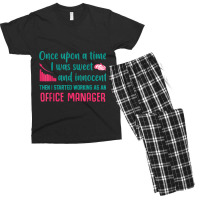 Then I Started Working As An Office Manager Men's T-shirt Pajama Set | Artistshot