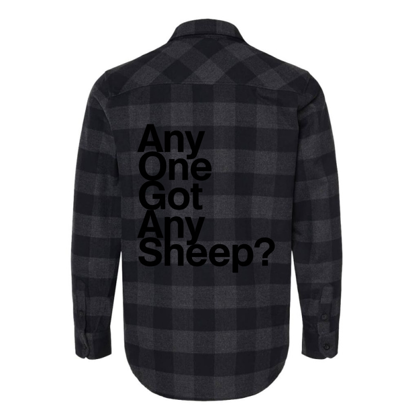 Any One Got Any Sheep Flannel Shirt by ternacanuda | Artistshot