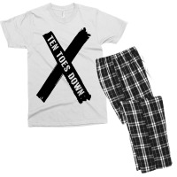 Deestroying Ten Toes Down Ttd Merch Men's T-shirt Pajama Set | Artistshot
