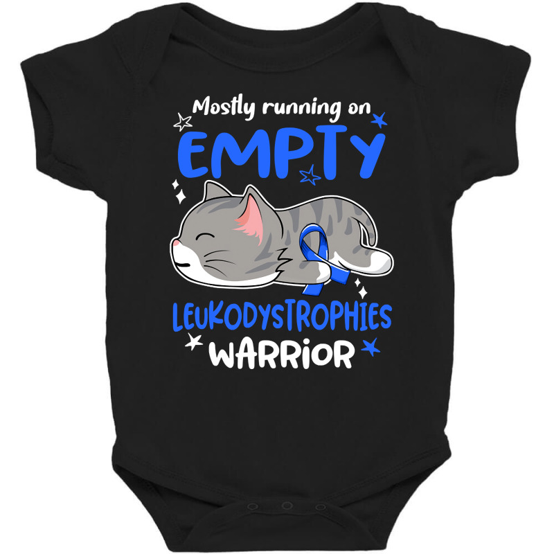 Mostly Running On Empty Leukodystrophies Warrior-u2k1z Baby Bodysuit | Artistshot