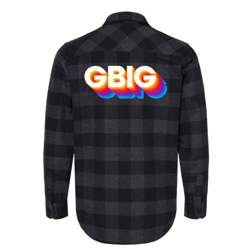 70s 80s Retro Gbig Reveal Sorority Sister Big Little Week Flannel Shirt | Artistshot