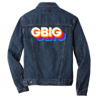 70s 80s Retro Gbig Reveal Sorority Sister Big Little Week Men Denim Jacket | Artistshot