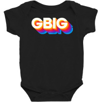 70s 80s Retro Gbig Reveal Sorority Sister Big Little Week Baby Bodysuit | Artistshot