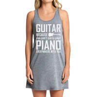 Bass Guitar Player Piano Musician Bassist Funny Tank Dress | Artistshot