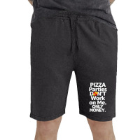 Pizza Parties Don't Work On Me Only Money Swagazon Associate Vintage Short | Artistshot