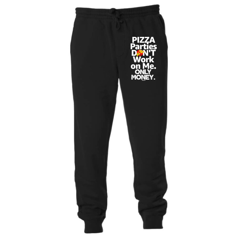 Pizza Parties Don't Work On Me Only Money Swagazon Associate Unisex Jogger by Min05 | Artistshot