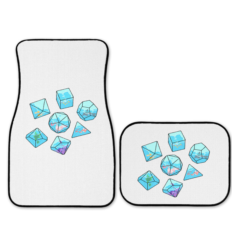 Pond Life Dice Full Set Car Mats | Artistshot