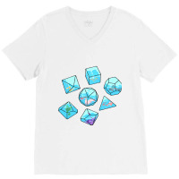 Pond Life Dice V-neck Tee | Artistshot