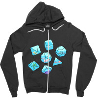 Pond Life Dice Zipper Hoodie | Artistshot